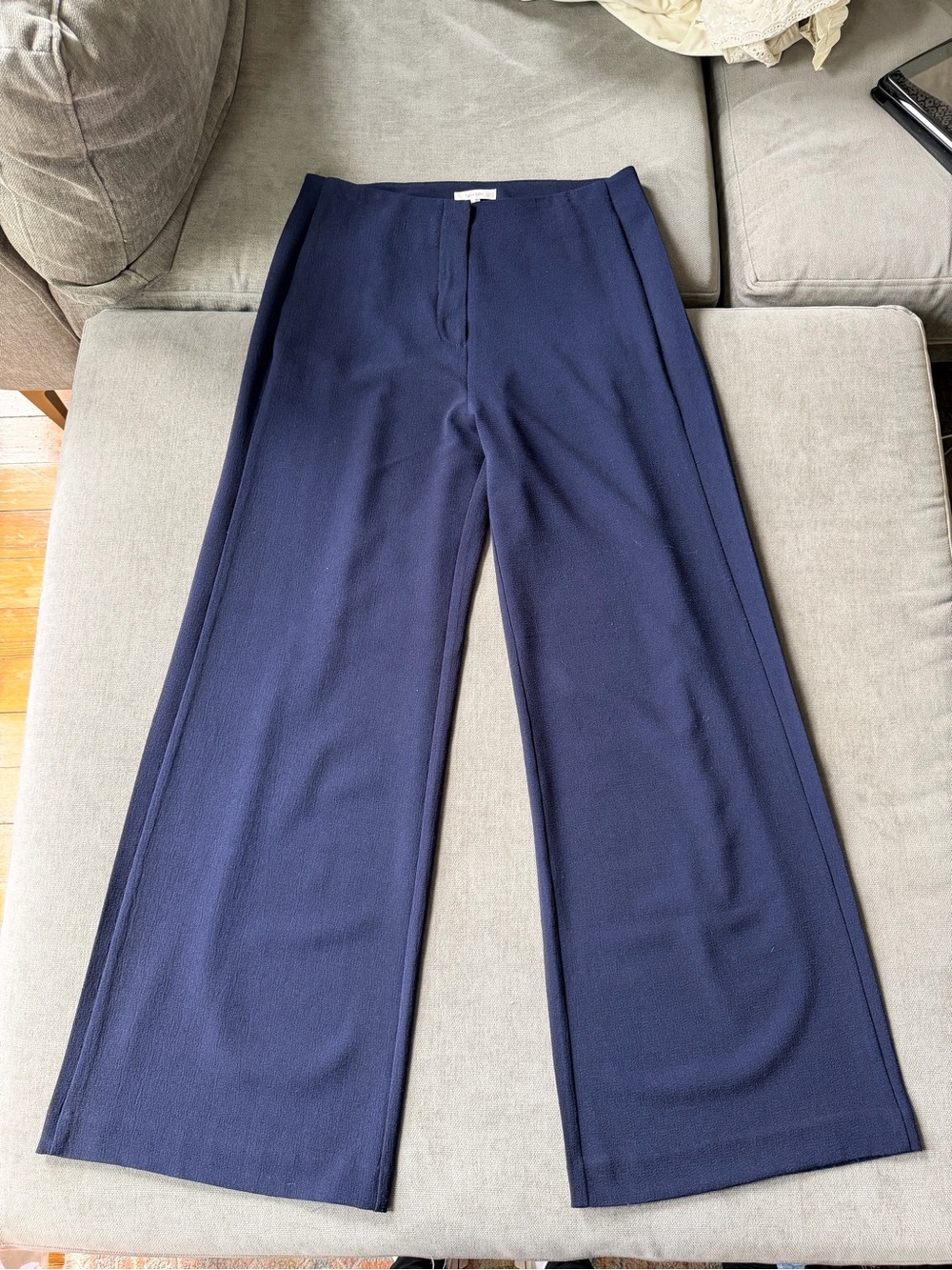 Tyler Boe Wide Leg Pants Navy 10